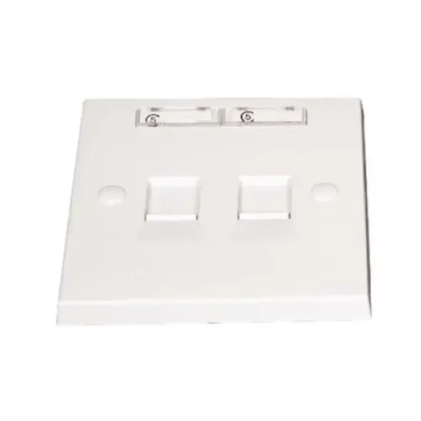 CommScope 2225212-1 Dual Port Faceplate